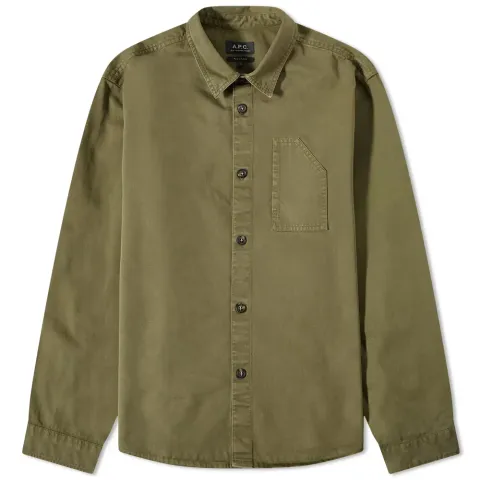 A.P.C. Anthony Garment Dyed Overshirt