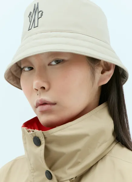 Logo Applique Bucket Hat