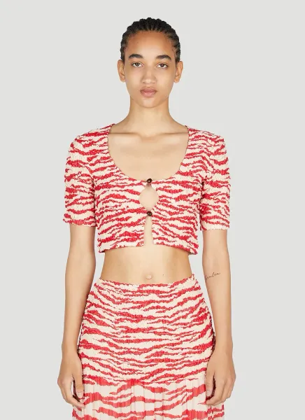Cropped Smock Top