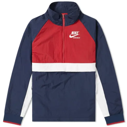 Half Zip Archive Jacket