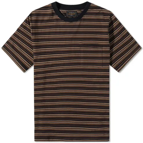 Multi Stripe Pocket T-Shirt