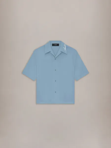 CAMP SHIRT - Ashley Blue
