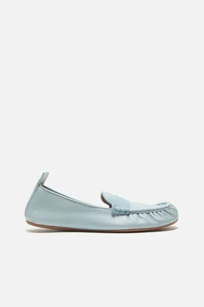 Leather loafers