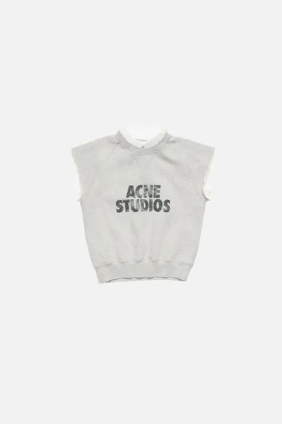 Layered fleece vest