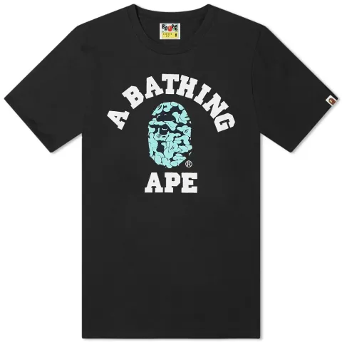 Text Code Camo College T-Shirt