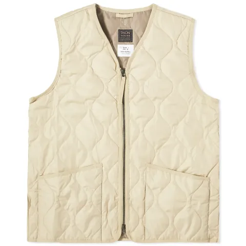 Military Zip Down Vest