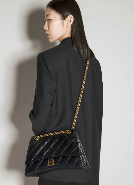 Medium Crush Chain Shoulder Bag