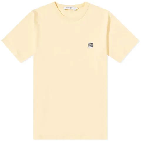 Maison Kitsuné Grey Fox Head Patch Classic T-Shirt