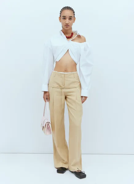 La Chemise Galliga Crop Shirt