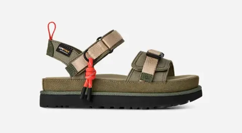 Goldenstar Wildwood Sandal, Suede/Polyester