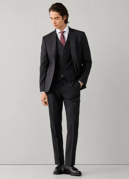 Hackett Wool Suit Trouser - Woven In England