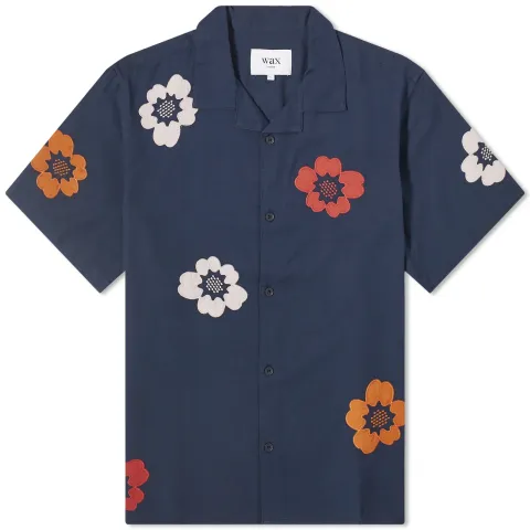 Didcot Applique Floral Vacation Shirt