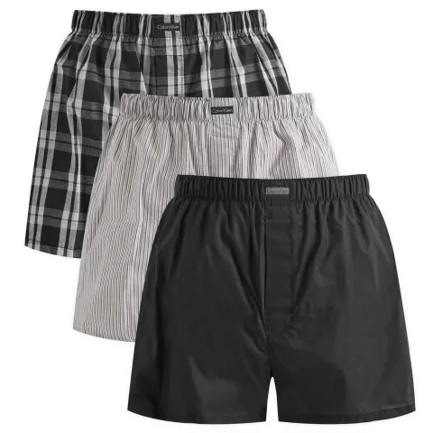 CK Underwear Woven Boxer - 3 Pack