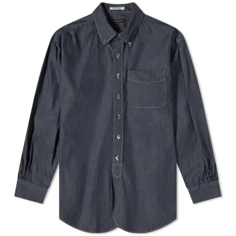 Chambray Button Down 19th Century Shirt