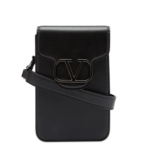 V Logo Mini Cross Body Bag