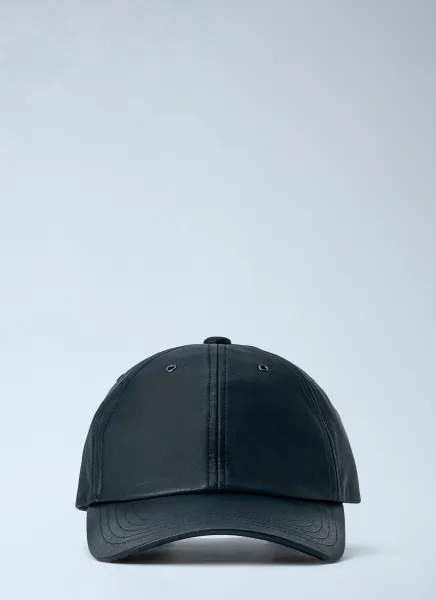Yohji Yamamoto Leather Baseball Cap