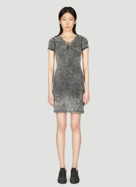 D-Crespe Mini Dress