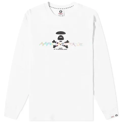AAPE Long Sleeve AAPE Universe T-Shirt