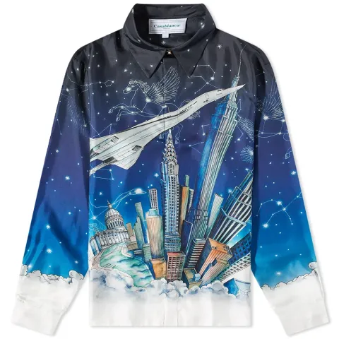 Vol de Nuit Silk Shirt
