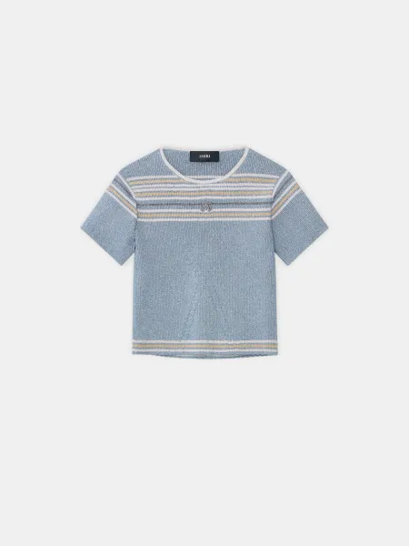 WOMEN - WOMEN'S MA STRIPE TEE - Steel