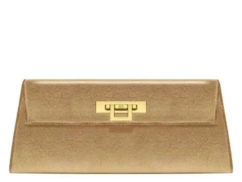 Fonteyn Clutch Glacier - Gold Sparkle