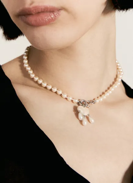 Sheryl Pearl Necklace