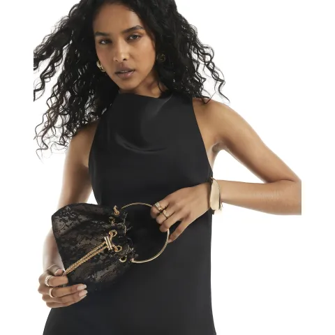 River Island Satin Halter Neck Sleeveless Top