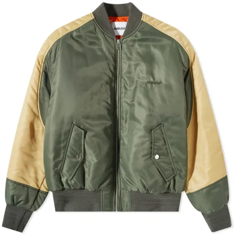 Panelled Bomber Jacket
