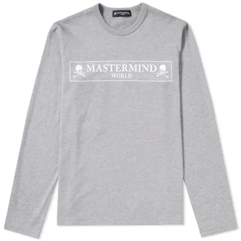 Long Sleeve Box Logo Tee