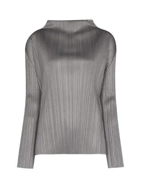 Pleats Please Top Grey