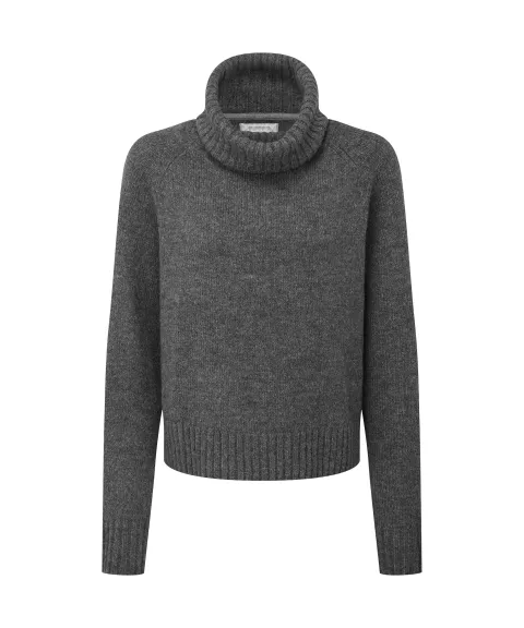 Schöffel Country Sutton Roll Neck Jumper - Charcoal