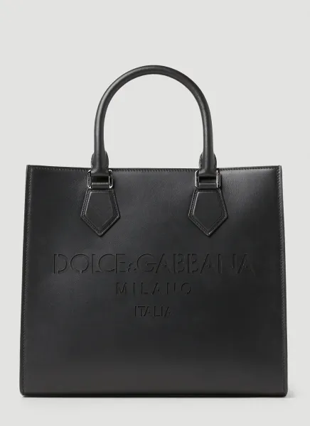 Debossed Logo Tote Bag