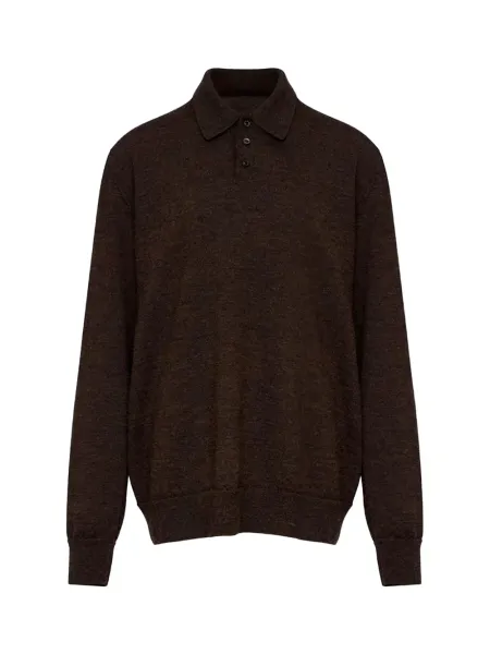 polo shirt Brown