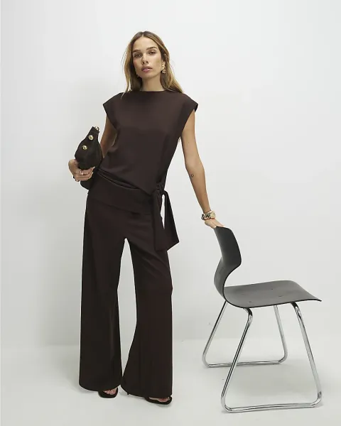 River Island Wide Leg Trousers