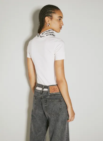 Triple Collar Fitted T-Shirt