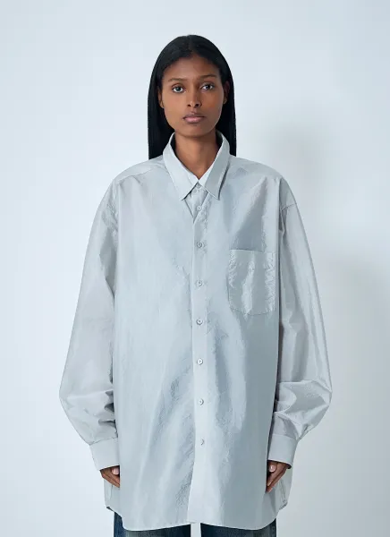 Technical Button-Down Shirt