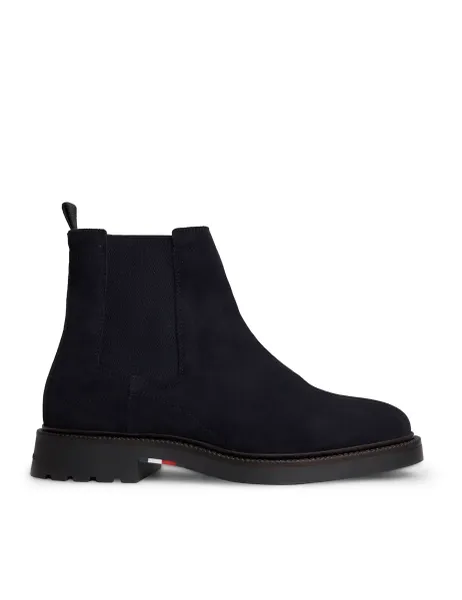 Tommy Hilfiger Casual Suede Chelsea Boots