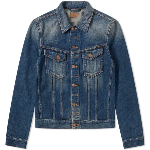 Nudie Billy Dark Authentic Denim Jacket