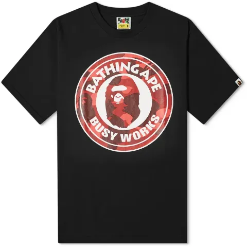 Color Camo A Busy Works T-Shirt