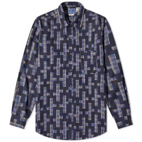 Nagashi Juji Cross Pattern Shirt