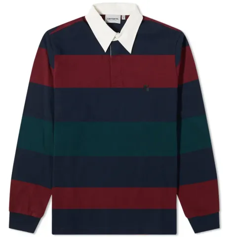 Hansen Stripe Rugby Polo