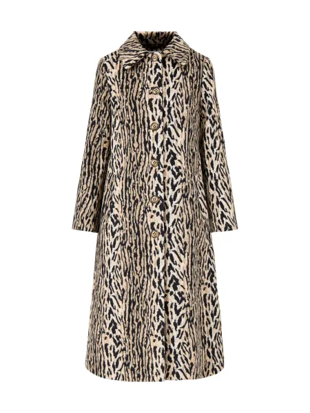 Rixo Milly Coat Bohemia Leopard Bohemia