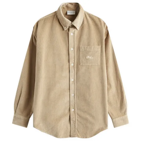Logo Corduroy Shirt