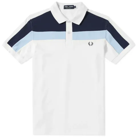 Fred Perry Colour Block Panel Pique Polo