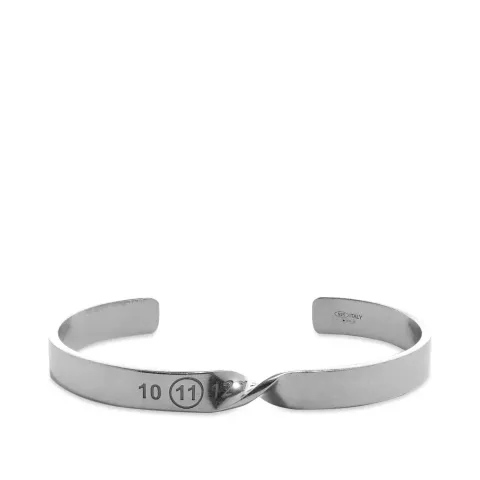 Twisted Number Logo Bangle