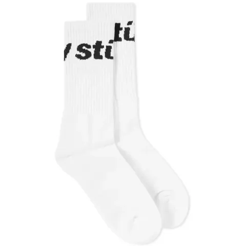 Jacquard Logo Sock
