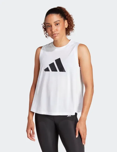 Adidas Essentials Big Logo Crew Neck Vest Top