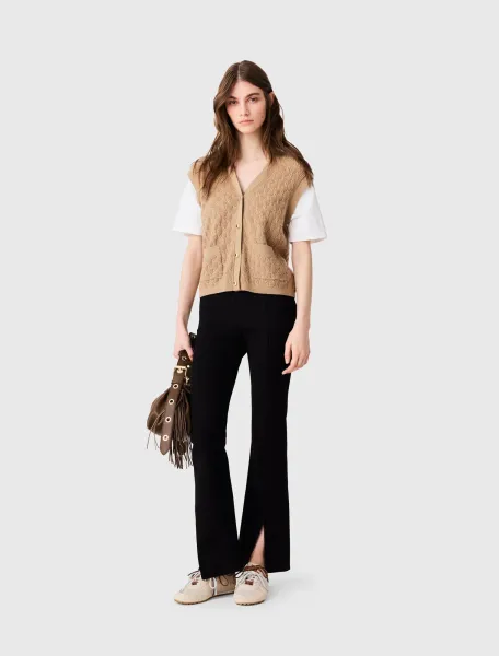 Slit trousers