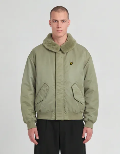 Lyle & Scott Hooded Aviator Jacket