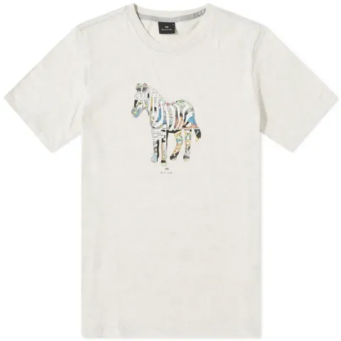 Multicoloured Zebra Tee